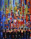 Painting--Acrylic-AbstractThe Party