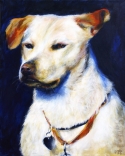 Painting--Acrylic-AnimalsPortrait of Sara