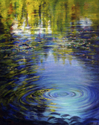 Painting--Acrylic-ImpressionismAt The Pond