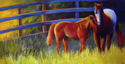 Painting-KATONAH HORSES #2