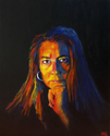 Painting--Acrylic-PortraitSelf Portrait