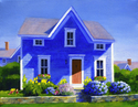 Painting--Acrylic-Portraitlittle island house