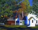 Painting--Acrylic-LandscapeAmbler Farm