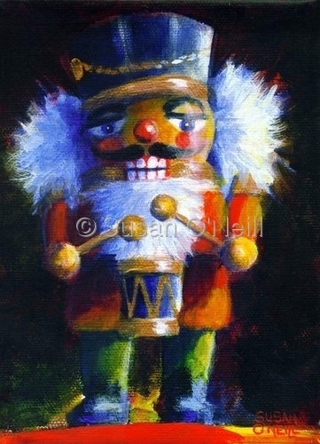 Painting-Portrait-Portrait of a Nutcracker