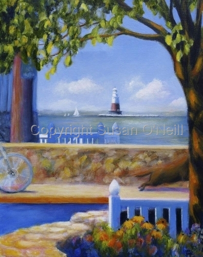 Painting-Seascape-View From Bell Island