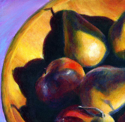 Painting-Still Life-pears and apples #9
