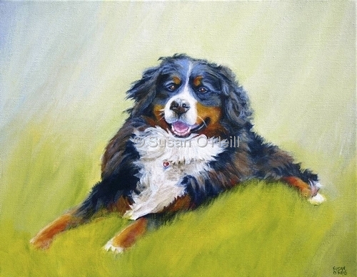 Painting-Animals-Portrait of a Dog
