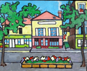 Painting--Oil-CityscapeAuberge Ravoux, Auvers (Where Van Gogh Died)