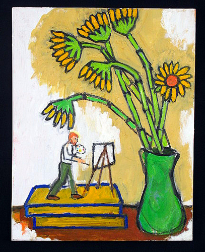 Painting-Portrait-Van Gogh Action Figure