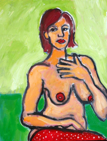 Painting-Nude-Woman