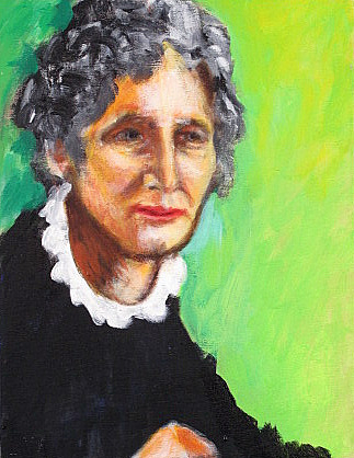 Painting-Portrait-Harriet Beecher Stowe