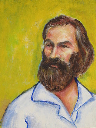Painting-Portrait-Walt Whitman