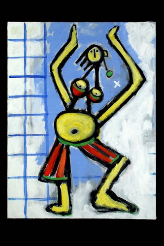 Painting-Figurative-Belly Dancer