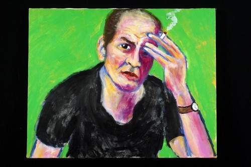 Painting-Portrait-Jackson Pollack