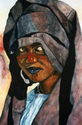 Painting--Watercolor-PortraitVeiled Innocence