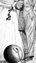 Drawing--Pencil-FigurativeBall & Chain