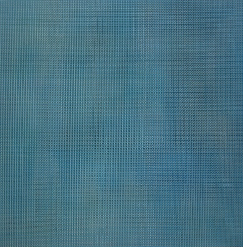 Painting-Oil-NEBULA-Blue (Private collection)