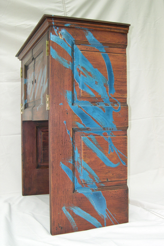 Wood-Furniture-Gaming Table (side detail)
