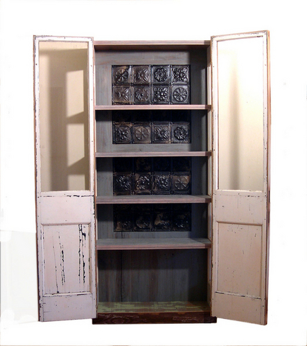 Wood-Furniture-Pantry (doors open)