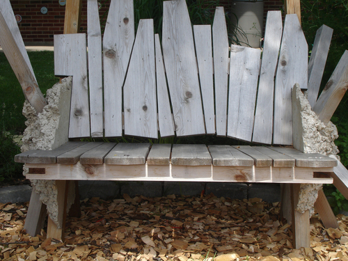 Decorative-Garden Bench (view2)