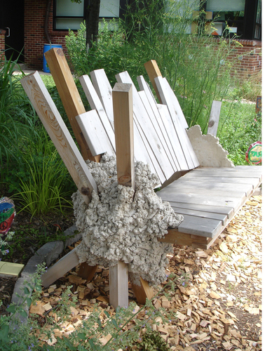 Decorative-Garden Bench (view3)