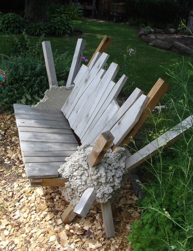 Decorative-Garden Bench (view4)