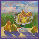 Painting--Oil-Still LifePears on the Lam