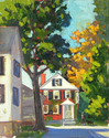 Painting--Oil-LandscapeMain Street, Yarmouth