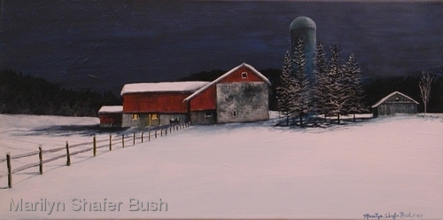 Painting-Acrylic-Moonlight