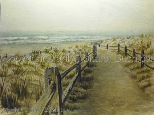 Painting-Acrylic-Morning Walk