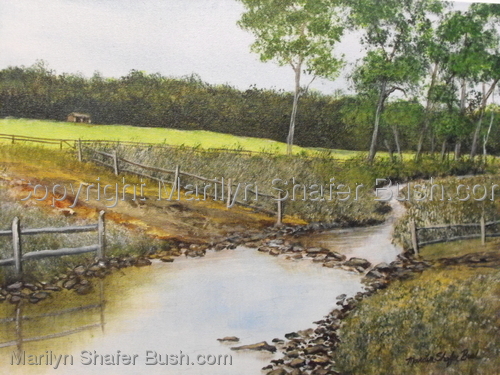 Painting-Acrylic-The Crossing