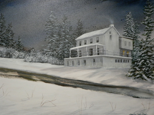 Painting-Acrylic-Evening Supper