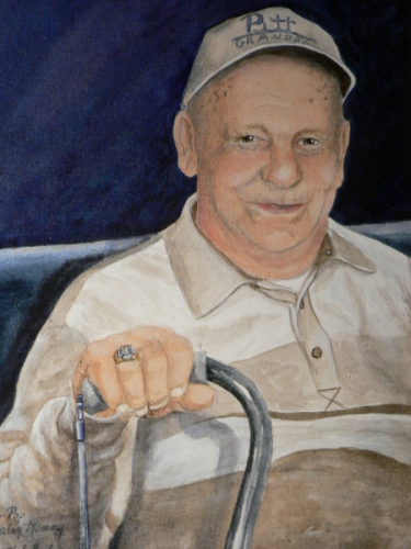 Painting-Acrylic-In Memory of My Father in Law