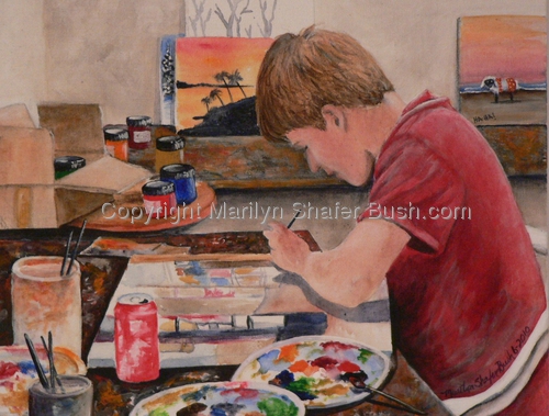 Painting-Acrylic-Ricky Fryer