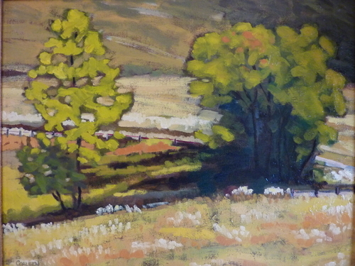 Painting-Landscape-Mountain Meadow