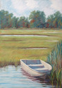 Painting--Pastels-LandscapeBoat On the Marsh