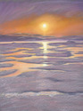 Painting--Pastels-LandscapeMidnight Sun I
