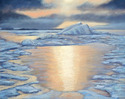 Painting--Pastels-LandscapeMidnight Sun II