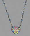 Jewelry--Beads-NecklacesIridescent necklace