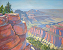 Painting--Acrylic-WesternNorth Rim I