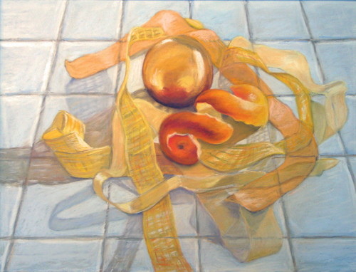 Painting-Still Life-Golden Globes