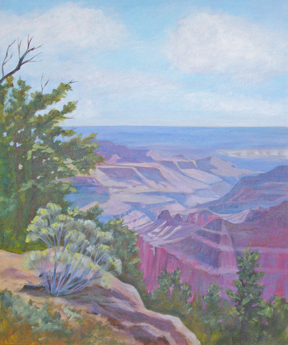 Painting-Landscape-North Rim V