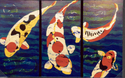 Painting-Koi pond