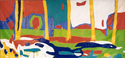 Painting--Acrylic-AbstractBehind the window