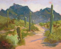 Painting--Pastels-SouthwesternDesert Morning # 2