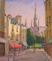 Painting--Pastels-GenreNotre Dame