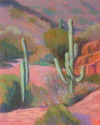 Painting--Pastels-SouthwesternOut in the Desert