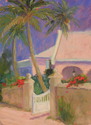 Painting--Pastels-CityscapeHarbour Island Villa