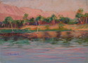 Painting--Pastels-LandscapeAlong the Nile