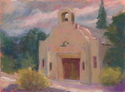 Painting--Pastels-LandscapeAdobe Chapel # 2